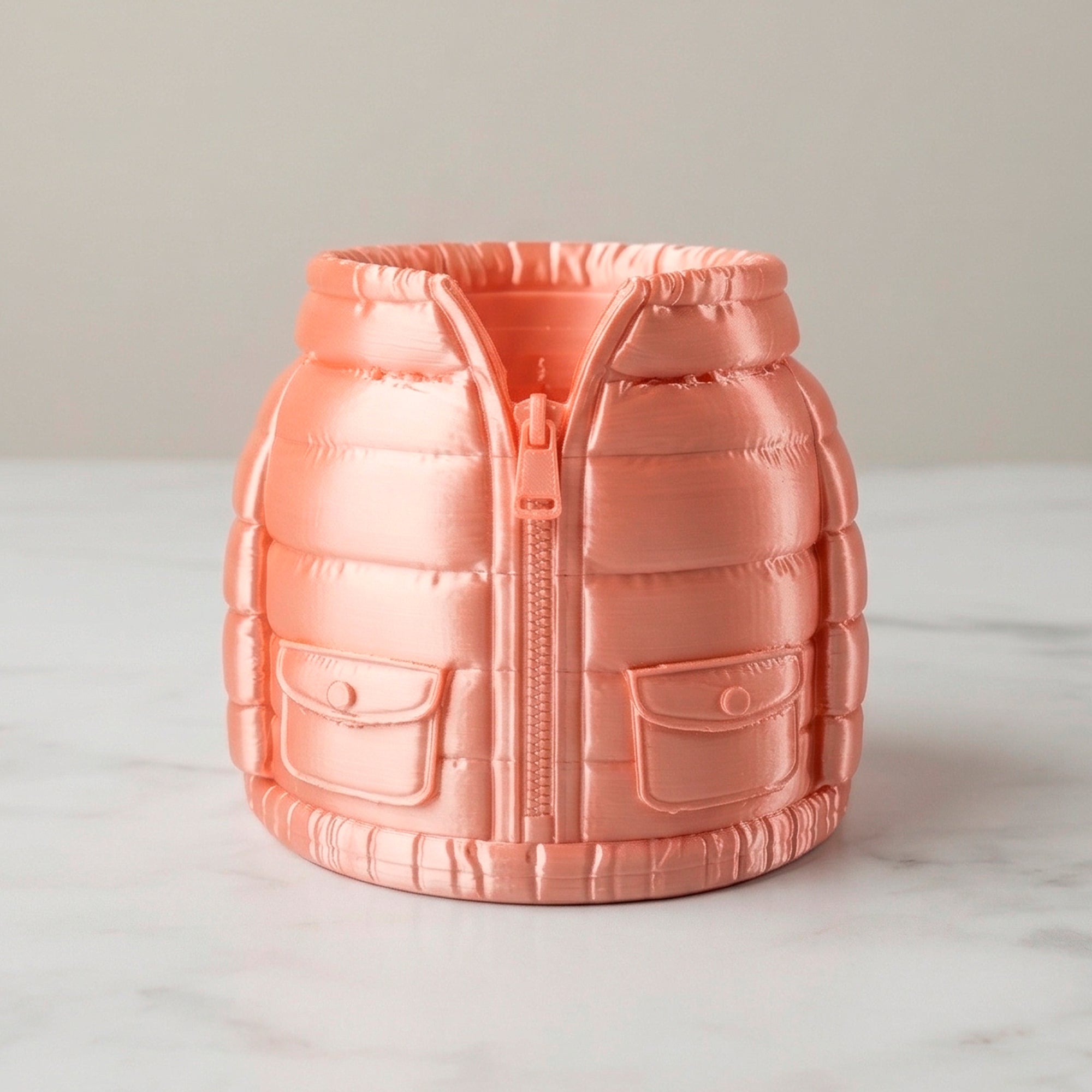 Porte-stylo / Porte-crayons - Modèle Doudoune