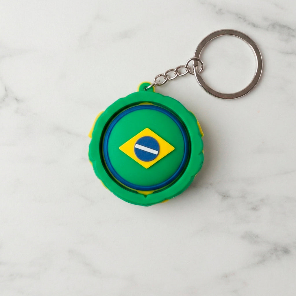 2 Porte-clé Brésil - imprimé en 3d
