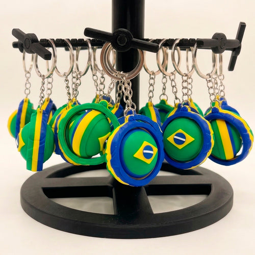 2 Porte-clé Brésil - imprimé en 3d