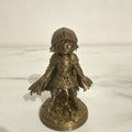 Figurine médiévale – finition PLA Gold (effet Bronze) ✨imprimé en 3d