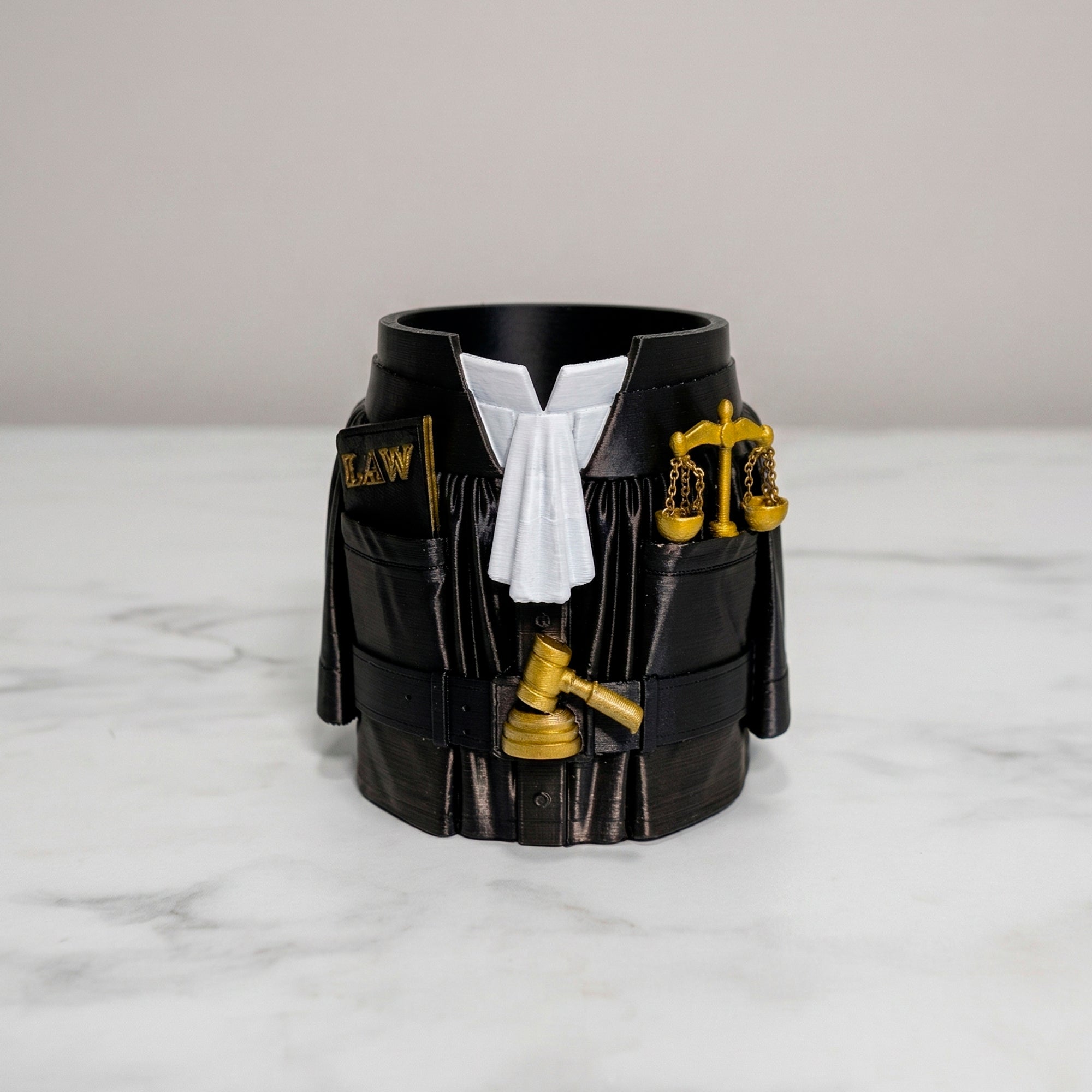 ⚖️ Porte-stylo / Porte-crayons – Modèle Juridique